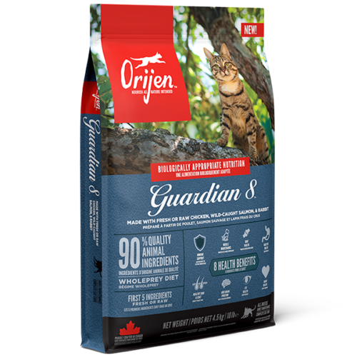 Orijen Cat Guardian 4,5кг беззерновой корм для кошек и котят