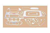 (cdi, 2000-2006) Накладки на панель (Meric) Алюминий для Mercedes Sprinter