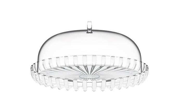 Піднос для торта з куполом, білий 12570042 GUZZINI, фото 1