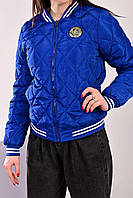 Куртка женская синяя демисезонная код П436