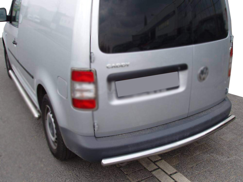 Задня дуга (1 шт, нерж) для Volkswagen Caddy 2004-2010 рр