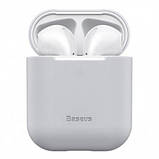 Чохол Baseus для навушників AirPods Серый (WIAPPOD-BZ0G), фото 2