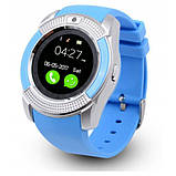 Розумний смарт-годинник Smart Watch V8. IP-781 Колір: синій, фото 8