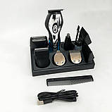 Машинка для стрижки волосся бездротова GEMEI GM-562, Машинка для стрижки чоловіча ZG-81, фото 9