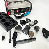 Машинка для стрижки волосся бездротова GEMEI GM-562, Машинка для стрижки чоловіча ZG-81, фото 7