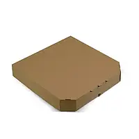 Коробка для пиццы 400x400x40 мм бурая 40см 50 шт/пак