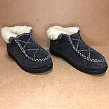 Черевики жіночі хутряні 41 розмір. LF-481 Колір: сірий, фото 3