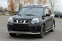 Передняя защита ST014 (нерж) для Nissan X-trail T31 2007-2014 гг