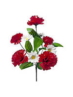 Букет цветы Букет гвоздики и ромашки "Одеса", 9 голов, 390 мм