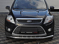 Передняя защита ST008 (нерж.) для Ford Kuga 2008-2013 гг