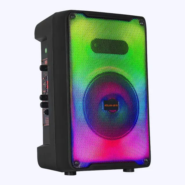 Портативний динамік-колонка bluetooth KOLAV-J810 потужність 7 Вт з підсвічуванням, фото 1