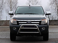 Передняя защита WT022 (нерж.) для Ford Ranger 2011-2024 гг