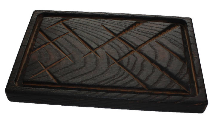 Дошка прямокутна дуб 30*20см 2,5 mz508632 MAZHURA, фото 1