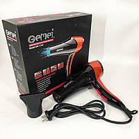 Фен для дому GEMEI GM-1766 2.6 кВт / Електричний фен для сушіння волосся / Фен WA-749 для дому