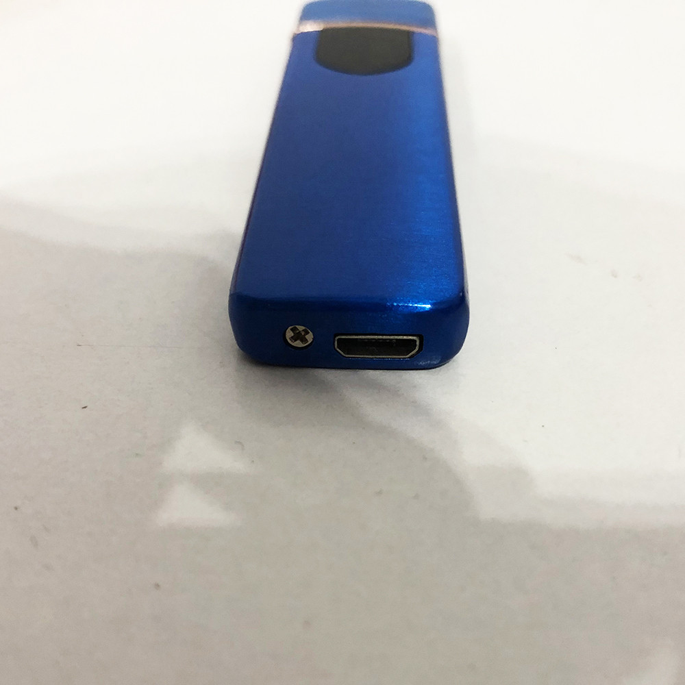 Запальничка спіральна USB ZGP-4. KD-328 Колір синій, фото 1