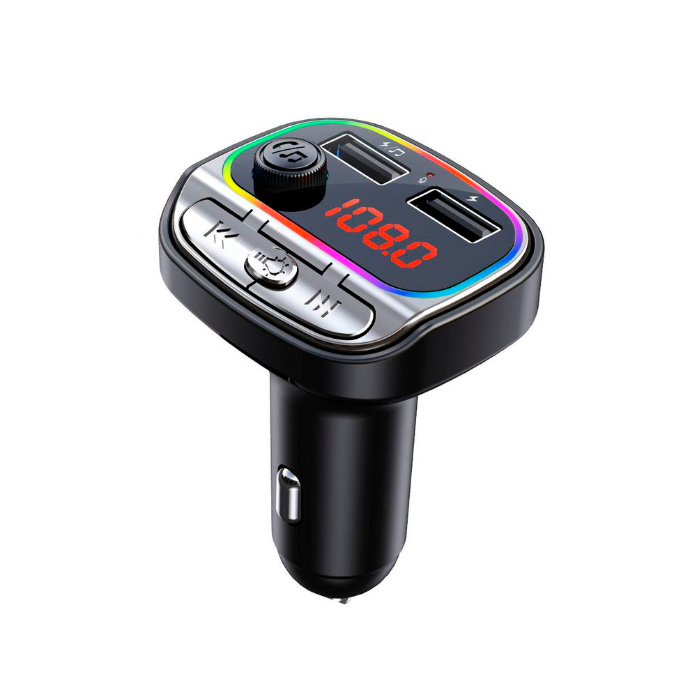 Автомобільний FM ФМ-модулятор Terra С21, Bluetooth 5.0, трансмітер, фото 1