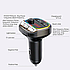 Автомобільний FM ФМ-модулятор Terra С21, Bluetooth 5.0, трансмітер, фото 7