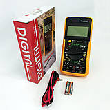 Цифровий мультиметр Digital Multimeter DT9205 | Тестер професійний Мультиметр QN-240 для дому, фото 5