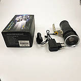 Ручний ліхтарик led Police S911-XPE / Ліхтарик із зарядкою від мережі / Ліхтарик із зарядкою YT-738 від мережі, фото 10