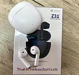 Бездротові Вакуумні Bluetooth навушники в кейсі UKC True Wireless ZS-832 Earbuds Z31, фото 3