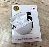 Бездротові Вакуумні Bluetooth навушники в кейсі UKC True Wireless ZS-832 Earbuds Z31, фото 4