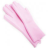 Силіконові рукавички Magic Silicone Gloves Pink для прибирання чистки миття посуду для будинку. JM-781 Колір рожевий, фото 6