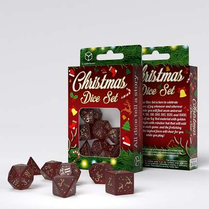 Набір Дайсів Christmas Dice Set, фото 1