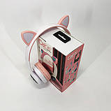 Дитячі навушники з вушками Cat VZV 23M, Навушники дитячі з вушками бездротові, Навушники для дітей ON-409 з вушками, фото 9
