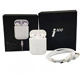 Бездротові Bluetooth навушники Sensor I100 TWS JF-612 Stereo Pop-Up, фото 4
