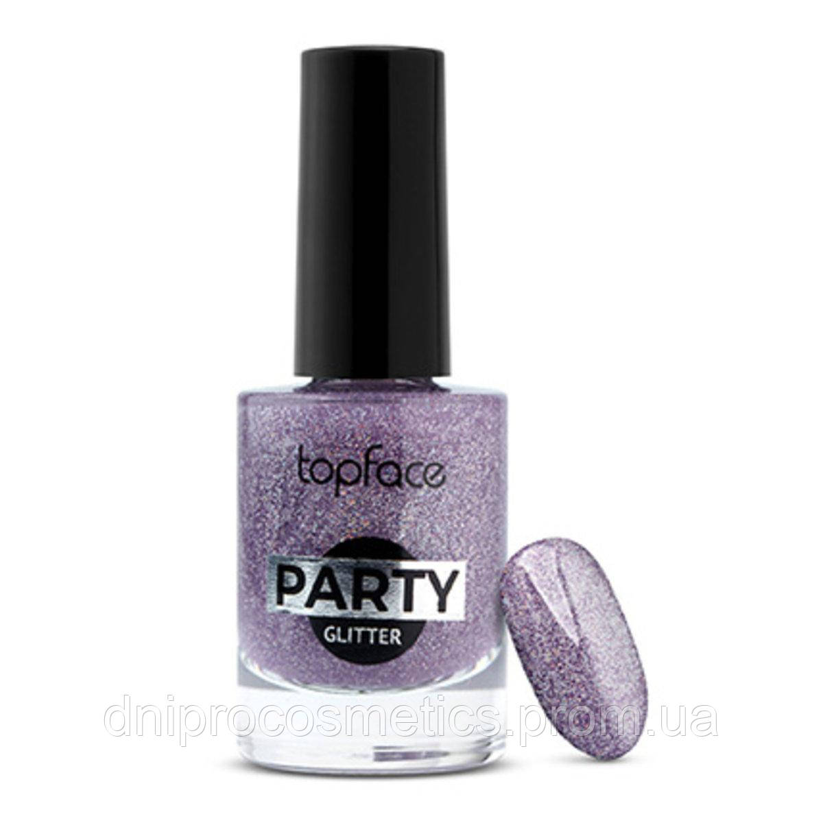 Лак для ногтей TopFace Party Glitter Nail Enamel - PT 106 10 - фото 1 - id-p2079253380