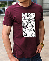 Мужские футболки с логотипом Supreme ripndip, магазин одежды - модные майки и футболки