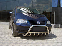 Кенгурятник WT003 (нерж) 60 мм для Volkswagen Sharan 1995-2010 гг
