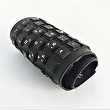 Гнучка силіконова клавіатура Flexible JV-307 Keyboard X3, фото 5