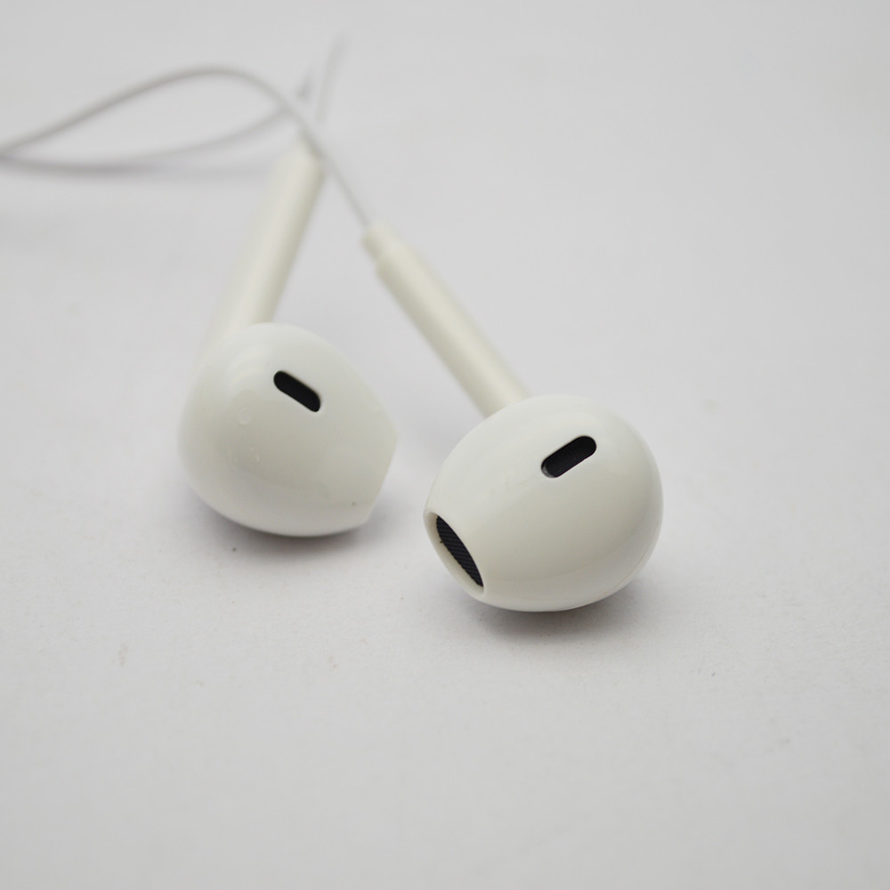 Провідні навушники з мікрофоном ANSTY E-035 Airpods 2 3.5mm White, фото 6