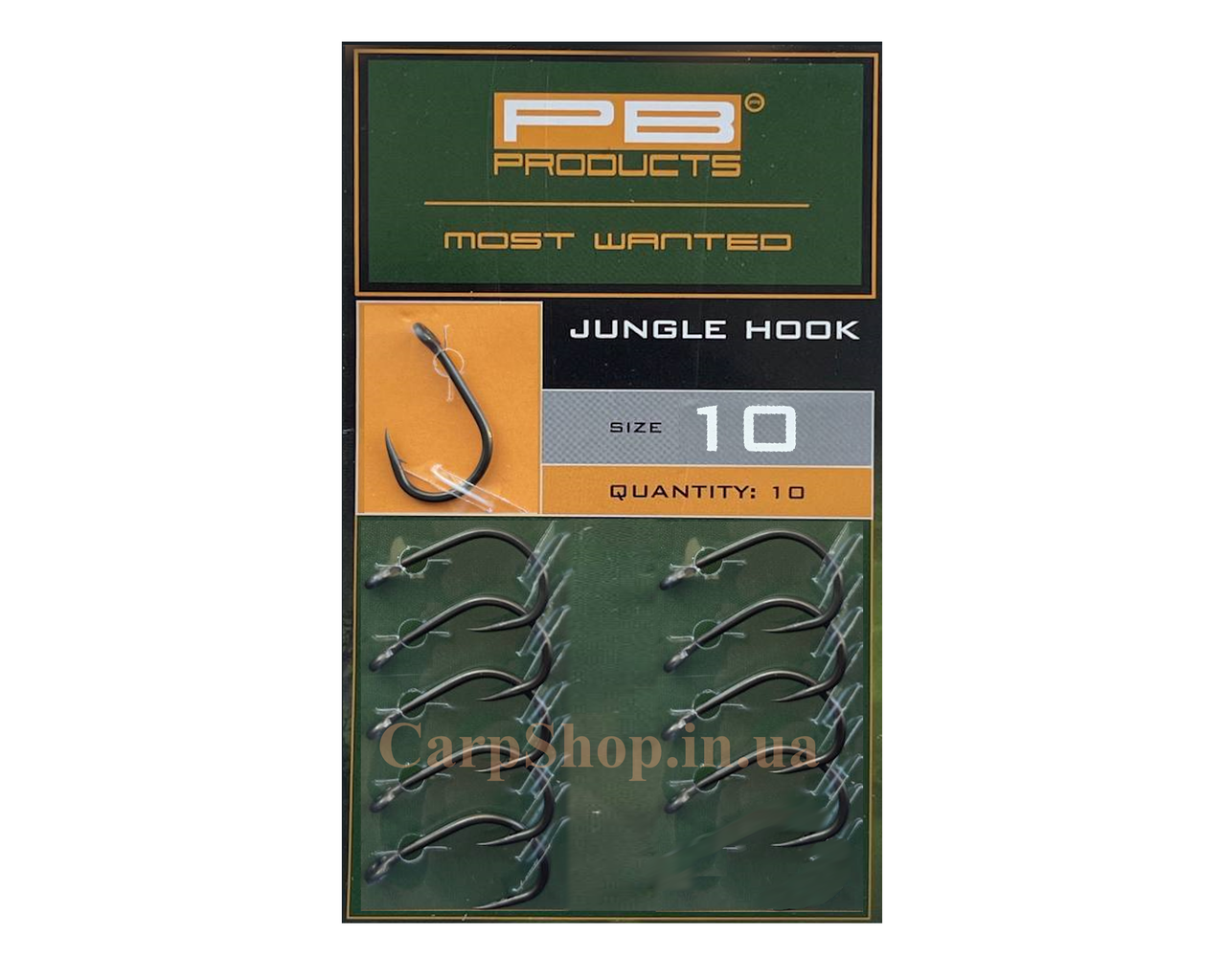 Гачки PB Products Jungle Hook No10
