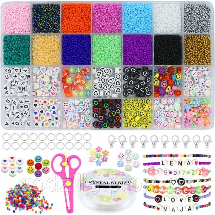 Бісер 9000 штук, фото 1