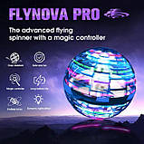 Літаючий спіннер куля FlyNova Pro Gyrosphere / Flynova pro flying spinner / ER-948 Куля бумеранг, фото 6