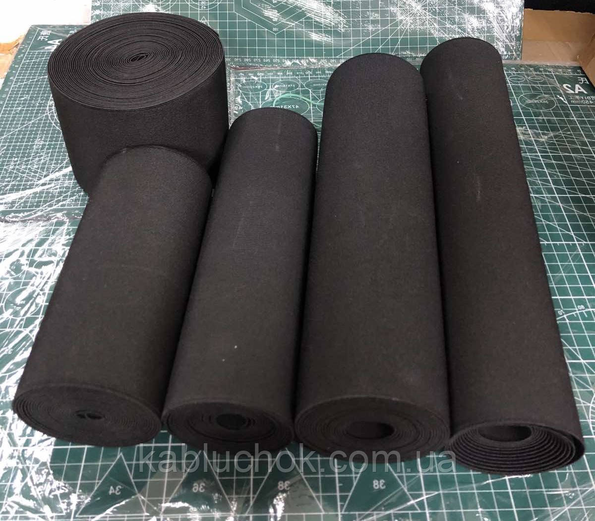 Гумка еластична колір чорний 16 см, фото 1