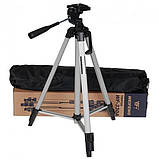 Штатив для камери, телефону, трипод, тринога TriPod LJ-299 330A 0.50-1.35м, фото 2