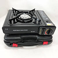 Газова плитка для туризму BK-167A / Портативна газова плита під балон / ZV-192 Таганок портативний