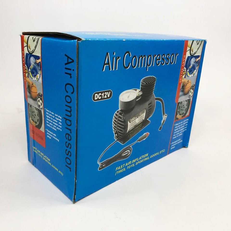 Автомобільний компресор Air Pomp Ji030 | Компресор для машини Компресор від прикурювача NY-817 Насос 12вольт