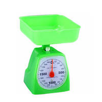 Весы кухонные механические MATARIX MX-405 5 кг, весы для взвешивания продуктов. SI-452 Цвет: зеленый