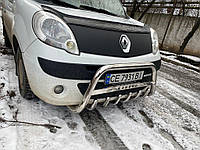 Кенгурятник WT003/004 (нерж.) без надписи, 51 мм для Renault Kangoo 2008-2020 гг