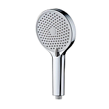 Лійка для душу MIXXUS SH-17 (3 режими) (LE2784) хром-біла 3 функції, фото 2