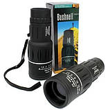 Монокуляр Bushnell 16x52 PowerView монокль, Бушнел, підзорна труба SM-744 з чохлом, фото 3