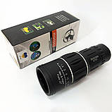 Монокуляр Bushnell 16x52 PowerView монокль, Бушнел, підзорна труба SM-744 з чохлом, фото 8