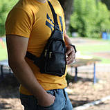 Чоловічі сумки на груди | Чоловічі сумки кроссбоді | CA-323 Грудна сумка, фото 8