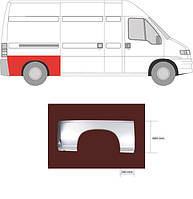 Крыло заднее Citroen Jumper / Fiat Ducato / Peugeot Boxer 1994-2005 г.