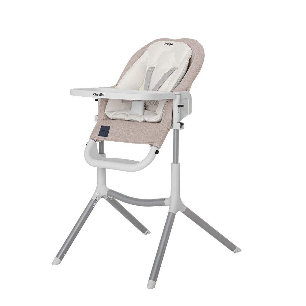 Стільчик для годування CARRELLO Indigo CRL-8402 Sand Beige бежевий