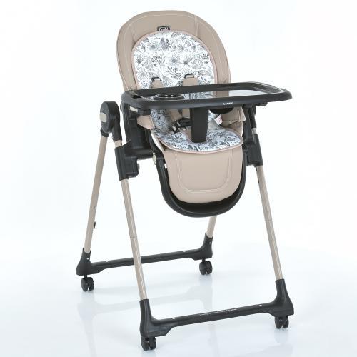 Стільчик для годування El Camino ME 1037-B CRYSTAL Beige бежевий, фото 1